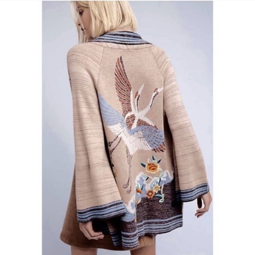 HWR 2 Crane cardigan